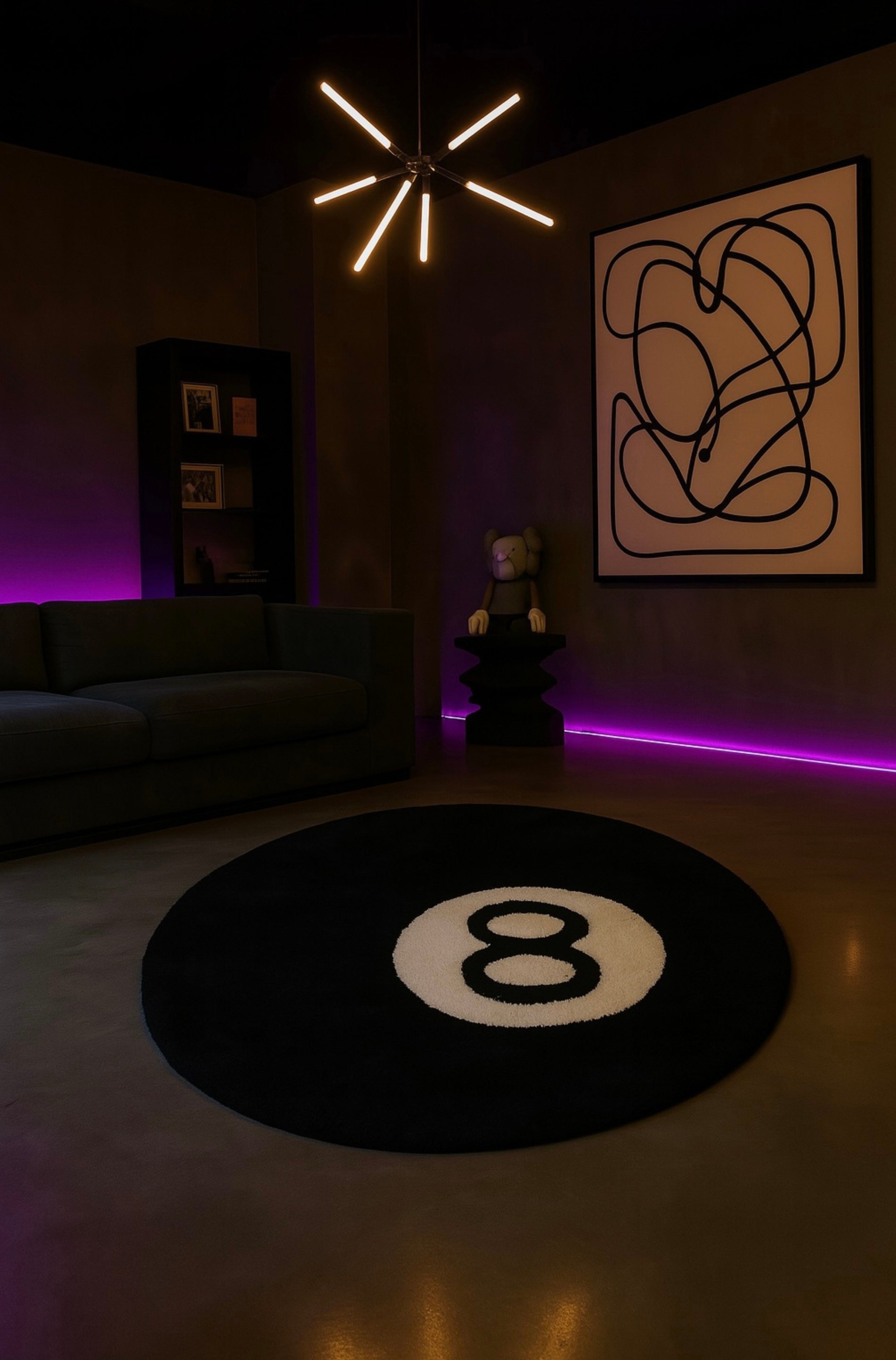 8 BALL RUG